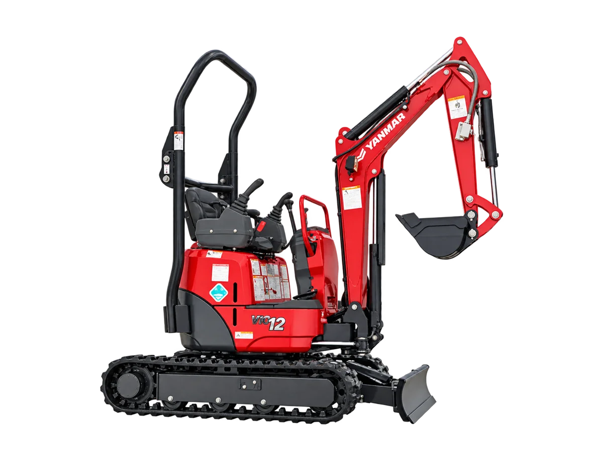 Miniexcavadora Yanmar ViO12 ultracompacta de radio cero - distribuidor oficial Chile