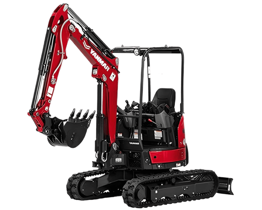Miniexcavadora Yanmar ViO25 de radio cero - distribuidor oficial Chile