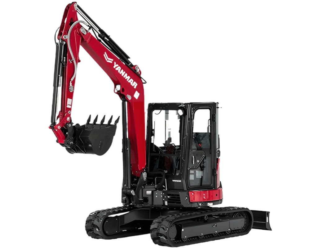 Miniexcavadora Yanmar ViO35 - ficha técnica y especificaciones Chile