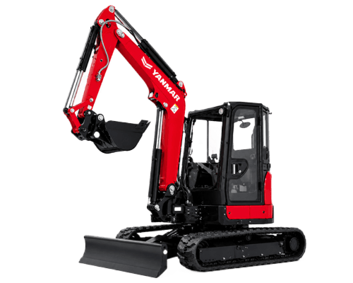 Miniexcavadora Yanmar ViO55 - ficha técnica y especificaciones Chile