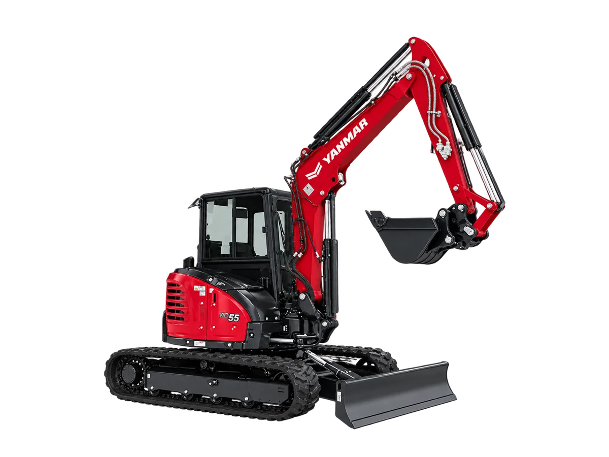 Miniexcavadora Yanmar ViO55 - ficha técnica y especificaciones Chile