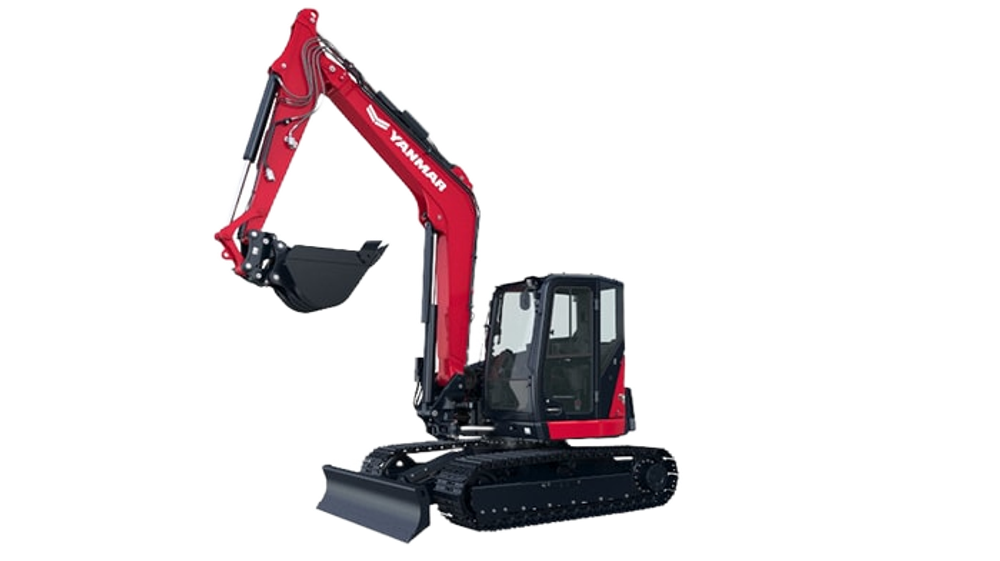 Excavadora Yanmar SV100 de giro de cola ultra compacto - distribuidor oficial Chile
