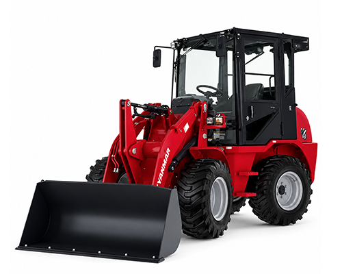 Minicargador Yanmar V4-7 vista de estudio - venta en Chile